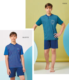 PIGIAMA RAGAZZO CORTO 