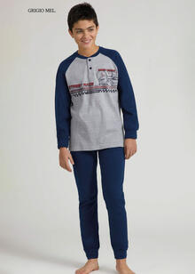 PIGIAMA RAGAZZO INTERLOCK 