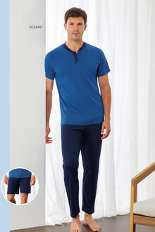 PIGIAMA UOMO 3 PEZZI 