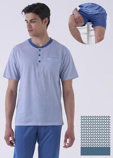 PIGIAMA UOMO 3 PEZZI 