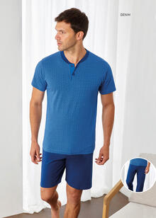 PIGIAMA UOMO 3 PEZZI 