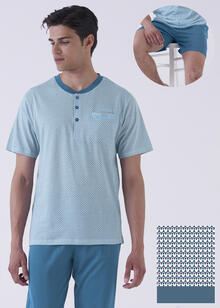 PIGIAMA UOMO 3 PEZZI 