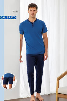 PIGIAMA UOMO 3 PEZZI CALIBRATO 