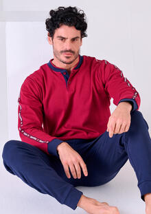 PIGIAMA UOMO INTERLOCK 