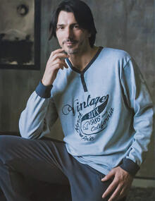 PIGIAMA UOMO INTERLOCK 