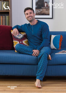 PIGIAMA UOMO INTERLOCK 