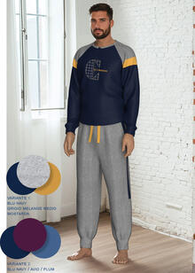 PIGIAMA UOMO INTERLOCK 