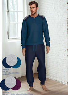 PIGIAMA UOMO INTERLOCK 
