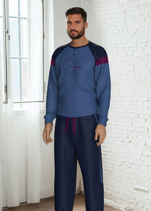 PIGIAMA UOMO INTERLOCK 
