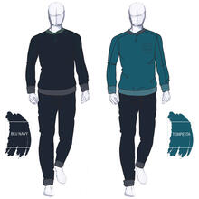 PIGIAMA UOMO INTERLOCK 