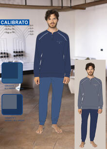 PIGIAMA UOMO INTERLOCK CALIBRATO 