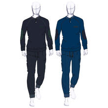 PIGIAMA UOMO INTERLOCK GARZATO 