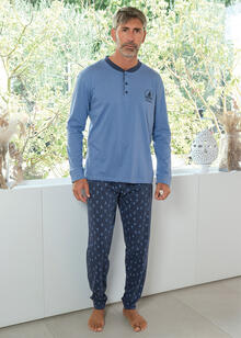 PIGIAMA UOMO LUNGO JERSEY 