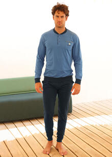 PIGIAMA UOMO LUNGO JERSEY 