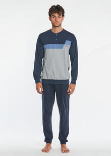 PIGIAMA UOMO LUNGO JERSEY 