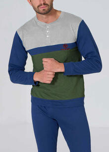 PIGIAMA UOMO LUNGO JERSEY 