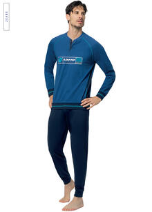 PIGIAMA UOMO LUNGO JERSEY LOTTO 