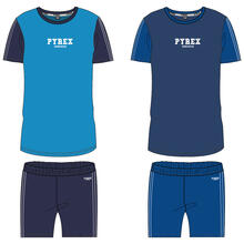 PIGIAMA UOMO MEZZA MANICA PANTALONCINO 