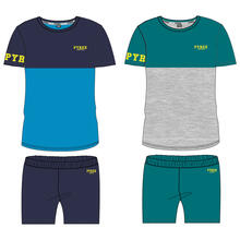 PIGIAMA UOMO MEZZA MANICA PANTALONCINO 