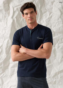 PIGIAMA UOMO MEZZA MANICA PANTALONCINO ENRICO COVERI 