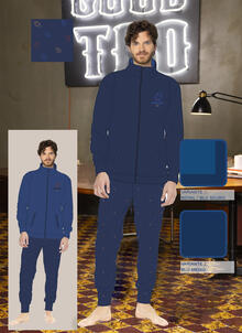 PIGIAMA UOMO PILE FULL ZIP 