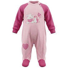 PIGIAMONE FELPA NEONATA CON ZIP 
