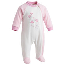 PIGIAMONE FELPA NEONATA CON ZIP 