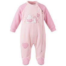 PIGIAMONE FELPA NEONATA CON ZIP 