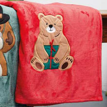 PLAID IN PILE CM 130X160 CON APPLICAZIONE 