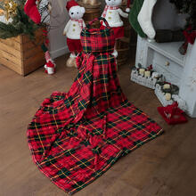 PLAID NATALIZIO CM 210X240 CON BORSETTA 