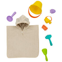 PONCHO NEONATO IN CONFEZIONE REGALO 