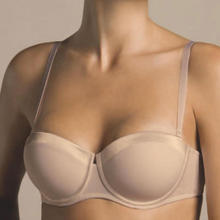 REGGISENO A FASCIA CON BORDINO DI RASO 