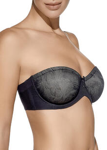 REGGISENO A FASCIA SFODERATO IN COPPA C CON MOTIVO 