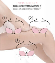 REGGISENO CON COPPE ADESIVE SENZA SPALLINE 