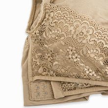 REGGISENO CON COPPE IMBOTTITE IN MICROFIBRA E PIZZO 