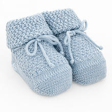SCARPINA NEONATO MISTO LANA 