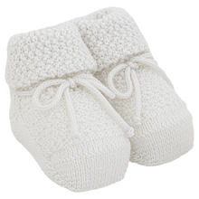 SCARPINA NEONATO MISTO LANA 