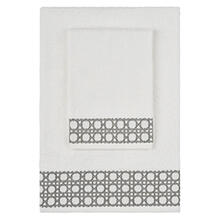 SET ASCIUGAMANI + 1 OSPITE VISO CM 55X100 E OSPITE 40X55 