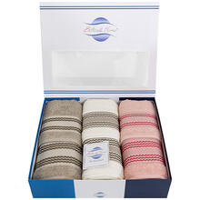 SET ASCIUGAMANI 3+3 IN SPUGNA DI COTONE GRAMMI 420 MQ 