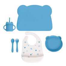 SET PAPPA SVEZZAMENTO IN SILICONE 