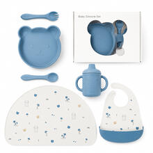 SET PAPPA SVEZZAMENTO IN SILICONE 