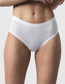 SLIP MIDI DONNA IN COTONE ELASTICIZZATO CON BORDINO 