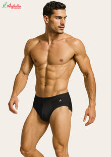 SLIP UOMO  ELASTICO FASCIATO COTONE ELASTICIZZATO 