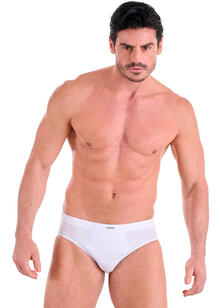 SLIP UOMO IN PURO COTONE CON LOGO 