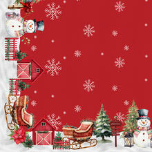 TOVAGLIA ANTIMACCHIA X 6 NATALIZIA CM 140X180 