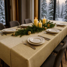 TOVAGLIA NATALE ANTIMACCHIA X 18+RUNNER CM140X240 E 40X240 