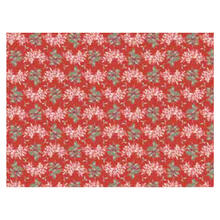 TOVAGLIA NATALIZIA X18  COTONE CM 140X360 