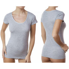 T-SHIRT MEZZA MANICA COTONE ELASTICIZZATO 