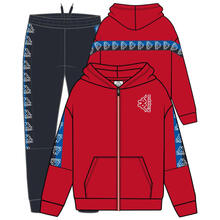 TUTA BIMBO PRIMAVERILE 3-7 ANNI CON ZIP 