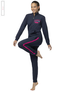 TUTA DONNA FELPA NON GARZATA LOTTO 